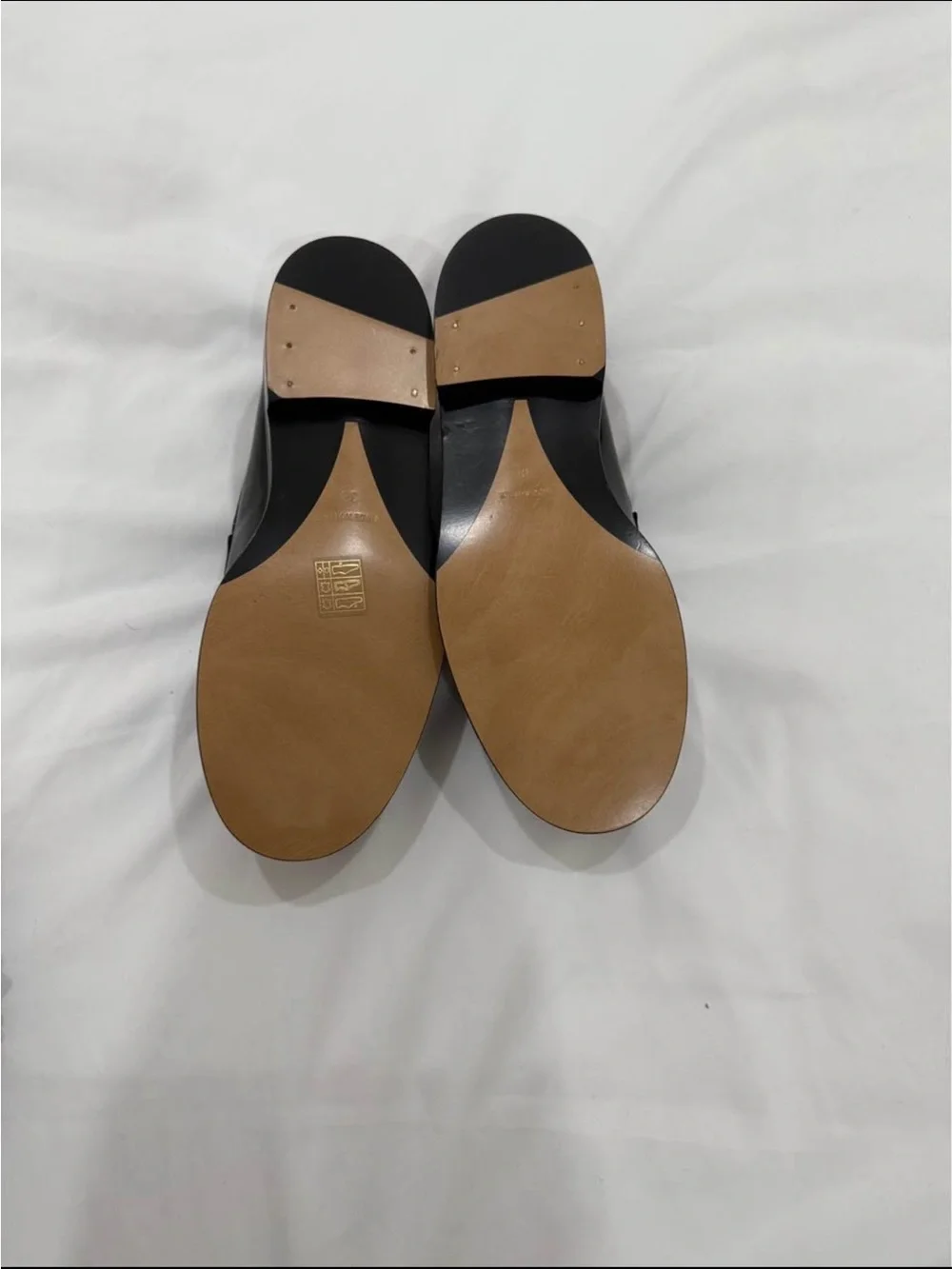 CHANEL Black Patent Leather Loafer